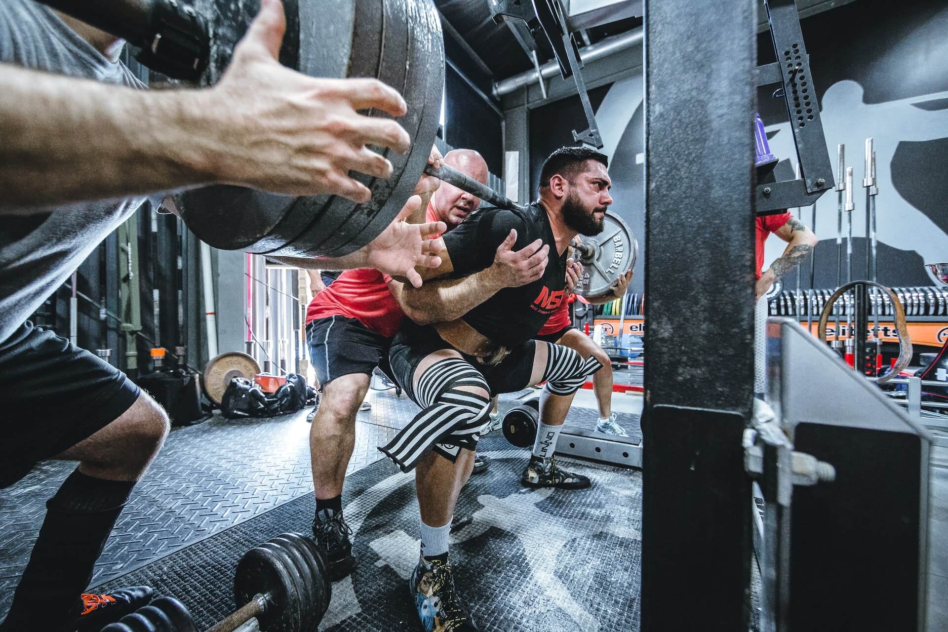 Image of a powerlifter